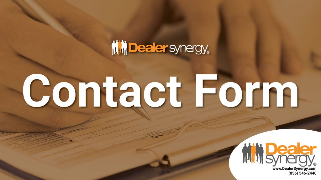 Dealer Synergy | Contact Form